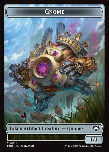 Magic card english gnome - magic,