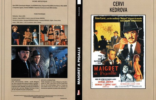 Jaquette dvd maigret - (seule), :