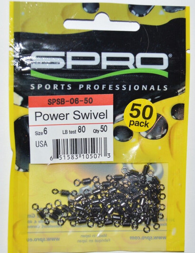 Spro power girevole misura - power, 6