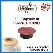 100 capsule cialde CAPPUCCINO compatibile Lavazza A MODO MIO