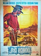 Locandina Cinema Originale Western Rio Hondo William Shatner - 120 X 160 CM