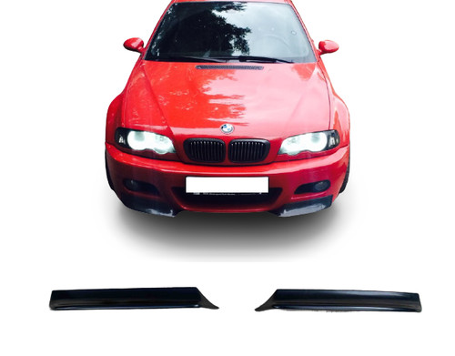 Bmw e46 csl spoiler labbro - e46,