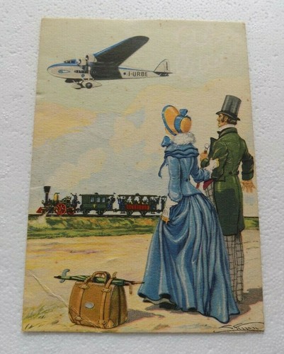 9308 ala littoria - -, viaggiata