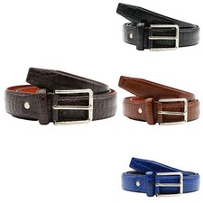 Cintura Uomo Pelle Coccodrillo