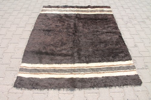 5x6 piedi nero bianco rustico - piedi,