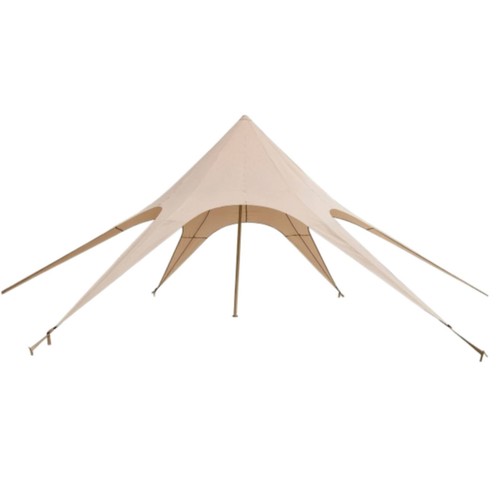 Tenda campeggio esagonale - da,