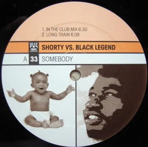 Shorty black legend - black,