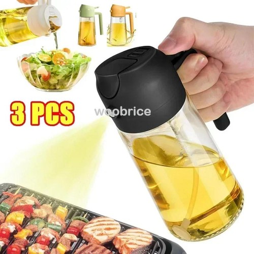 3pcs 500ml vetro olio spray - 500ml,