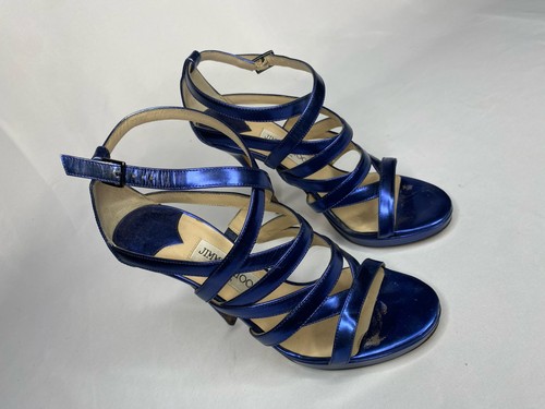 Jimmy choo blue leather - jimmy,