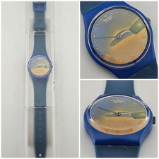 Swatch Gent Artist Special Folon Le Temps GZ108 – 1987 – NOS Vintage Rare