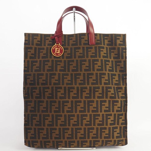Borsa tote fendi zucca - zucca, logo