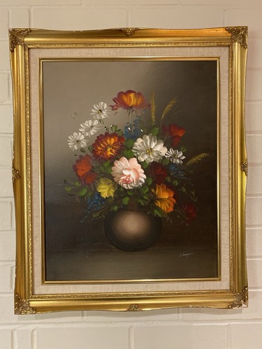 Quadro olio natura morta