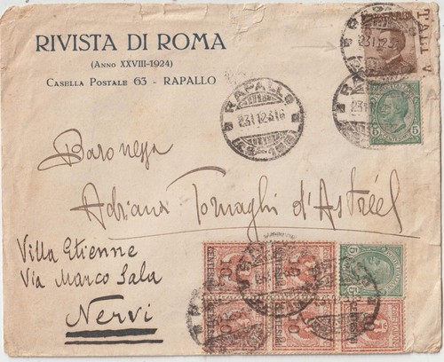 Italia 1923 lettera - italia,