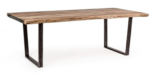 Tavolo elmer ferro legno - tavolo,