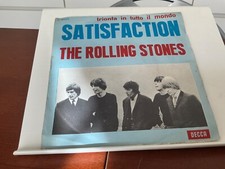 THE ROLLING STONES-SATISFACTION  45 GIRI DECCA F 12220  EX-/EX+