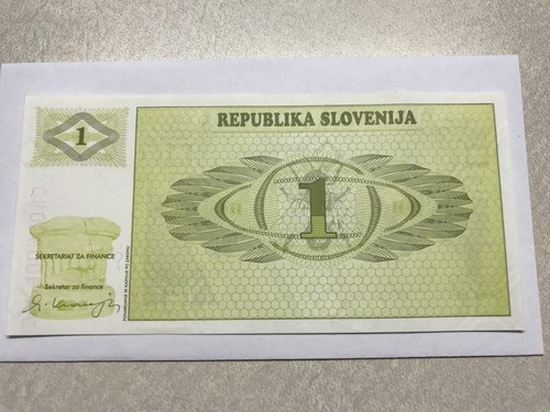 Banconota repubblica slovenija - banconota,