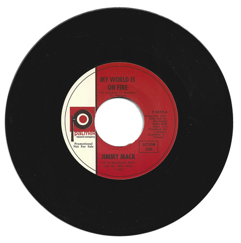 Jimmy mack world is - , on