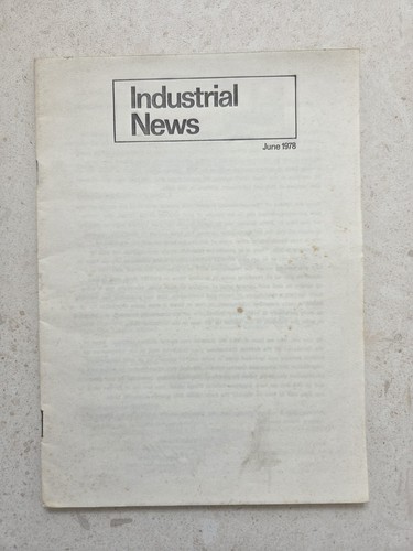 Industrial news june 1978 - news,