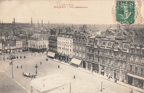 Roubaix vue panoramique - roubaix,,