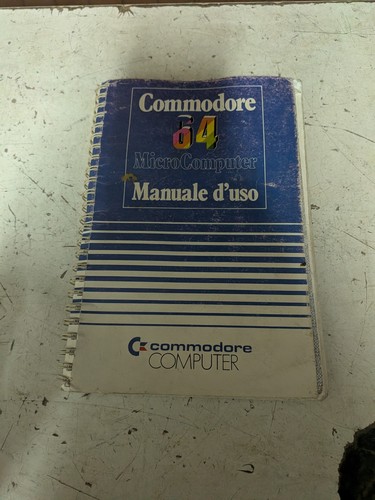 Manuale uso commodore 64 - manuale,
