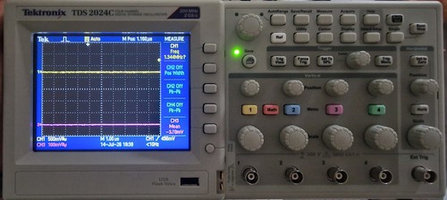 Oscilloscopio tektronix - oscilloscopio,