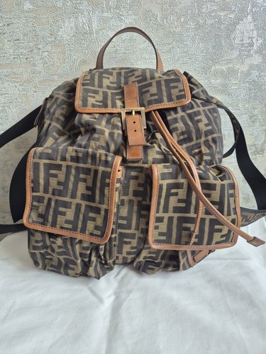 Zaino fendi marrone - fendi, zucca