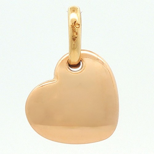 Ciondolo cuore pomellato - ciondolo, top