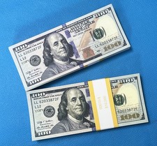 200 Ct - $100 Bills Prop