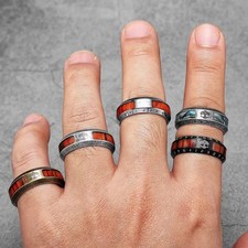 Anello unisex vintage rune