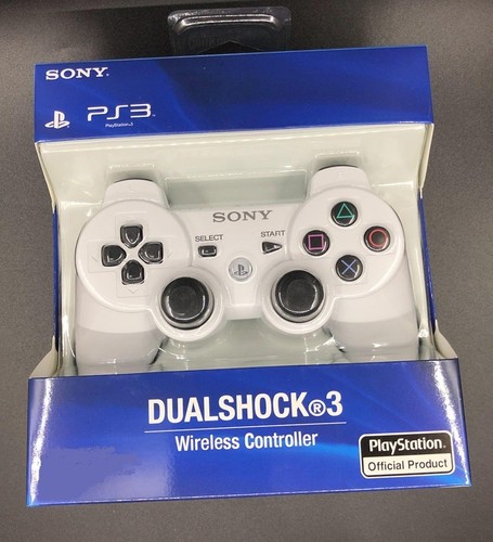 Controller ps3 wireless - wireless, bianco