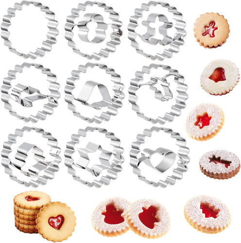 9pcs formine per biscotti - 9pcs,