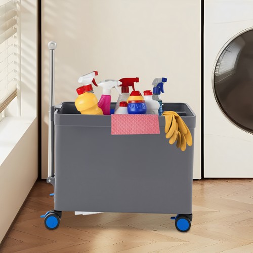 Gray mobile mop sink - gray,