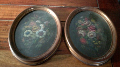 Antica coppia quadri - di,
