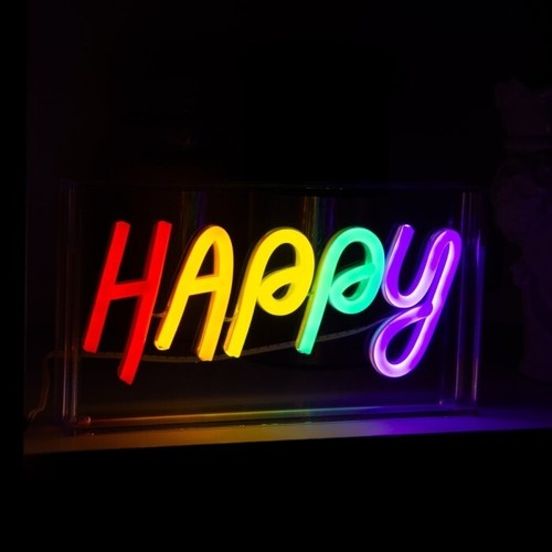 Insegna neon con scritta - insegna,
