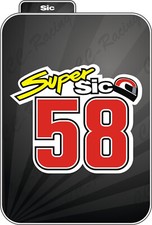 1 adesivo SIC 58 super sic