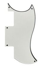 Parti chitarra battipenna bianco 5 strati per chitarra Epiphone SG stile speciale