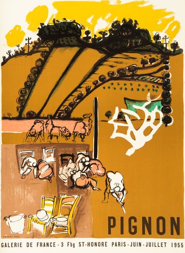 Edouard pignon affiche - edouard,