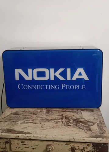 Nokia insegna luminosa - ...insegna,