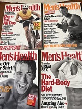 Men’s Health Magazine Set Of 4 Issues 1997 