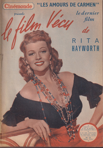 Rita hayworth film vecu - hayworth,