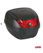 Bauletto Moto Scooter Baule Valigia Rigida Universale Nero supporto