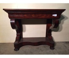 Antica Consolle Impero a Bretella - Restaurato (in corso d'opera)_car 390