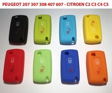 Cover chiave guscio PEUGEOT 107 207 307 308 407 408  CITROEN C2 C3 C4 C5 2 tasti
