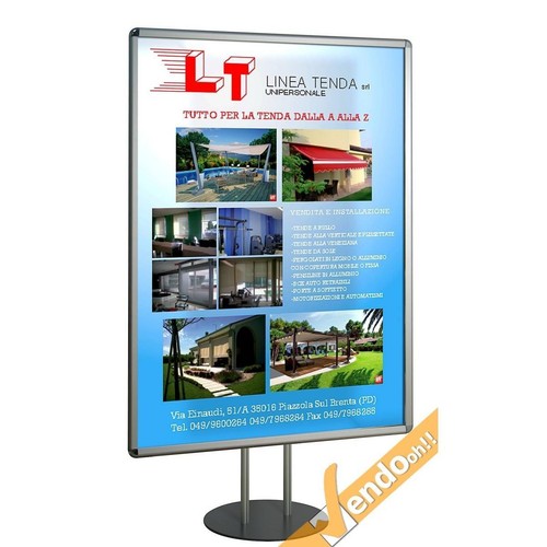 Espositore cavalletto - espositore,