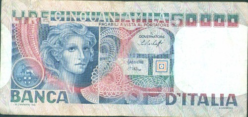 Italy italia 50000 - 50000, lire.