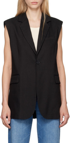 Giacca blazer senza maniche