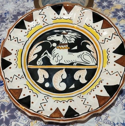 Piatto antica siena ceramica - siena,