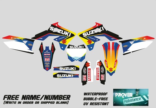 Kit grafica suzuki - grafica, rmz250