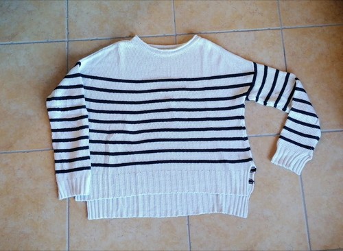 Maglia asimmetrica righe - maglia, a