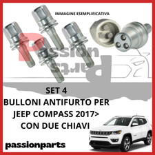 KIT 4 BULLONI ANTIFURTO CERCHI